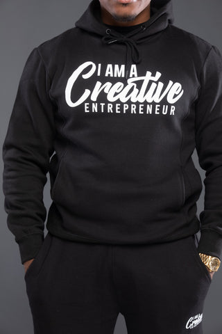 Black Hoodie I Am A Creative Entrepreneur
